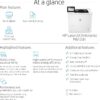 HP LaserJet Enterprise M612dn Monochrome Printer - Image 2