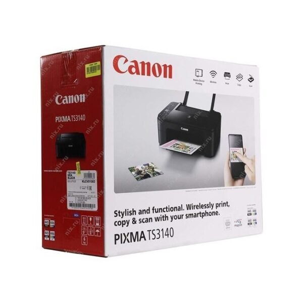 Canon Pixma Ts3140 Aio Wireless Printer Print - Scan & Copy